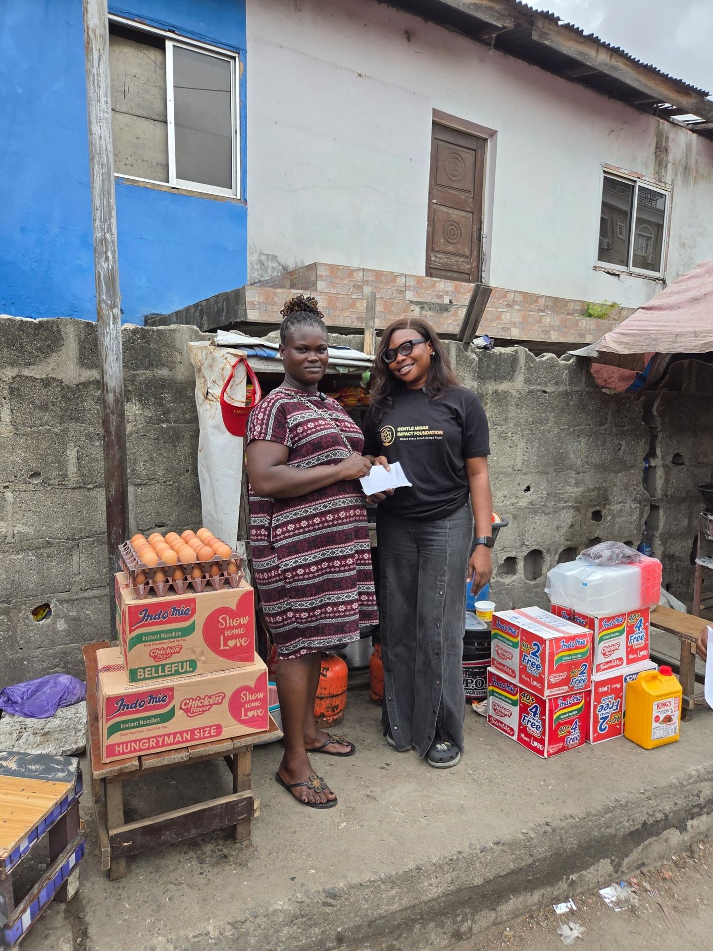 Standing with a woman-owned small business